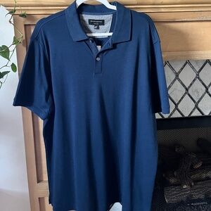Banana Republic Navy Dress Polo, XL